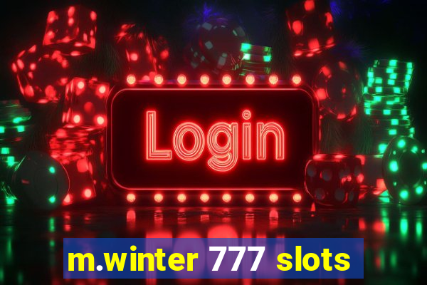 m.winter 777 slots